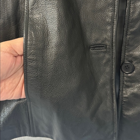 Wilsons Leather Classic Black Jacket - Picture 5 of 10